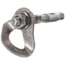 Fixe Climbing Gear Ankarplatta 1 M12+3 Parabult M12x90 Mm Förpackning 316l 316l 20 Enheter, Silver, One Size