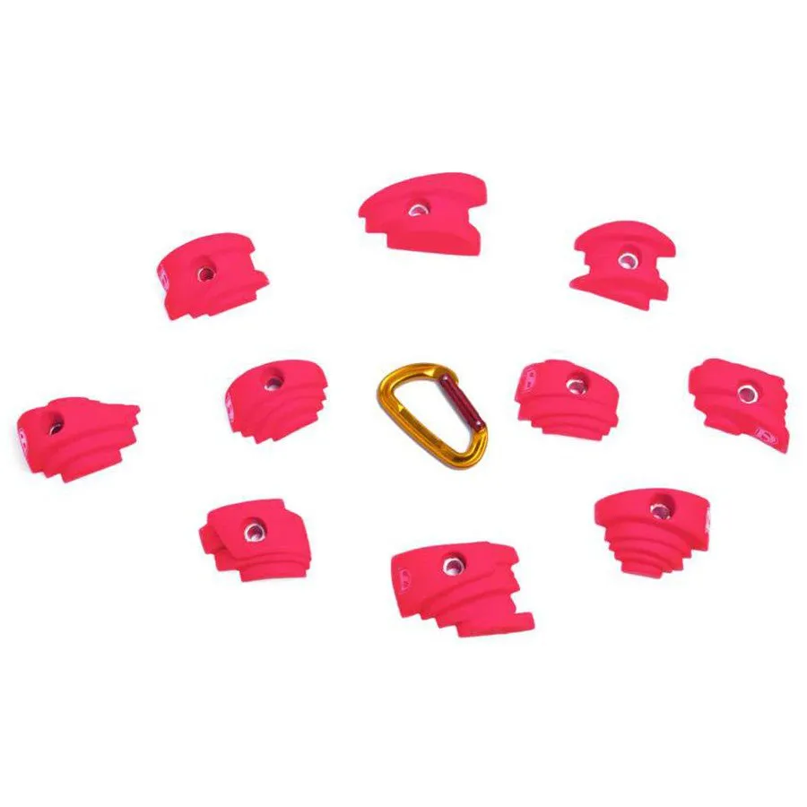 Fixe Climbing Gear Bask Streel Paket 10 St, Pink, S Fixe Climbing Gear Bask Streel Paket 10 St, Pink, S