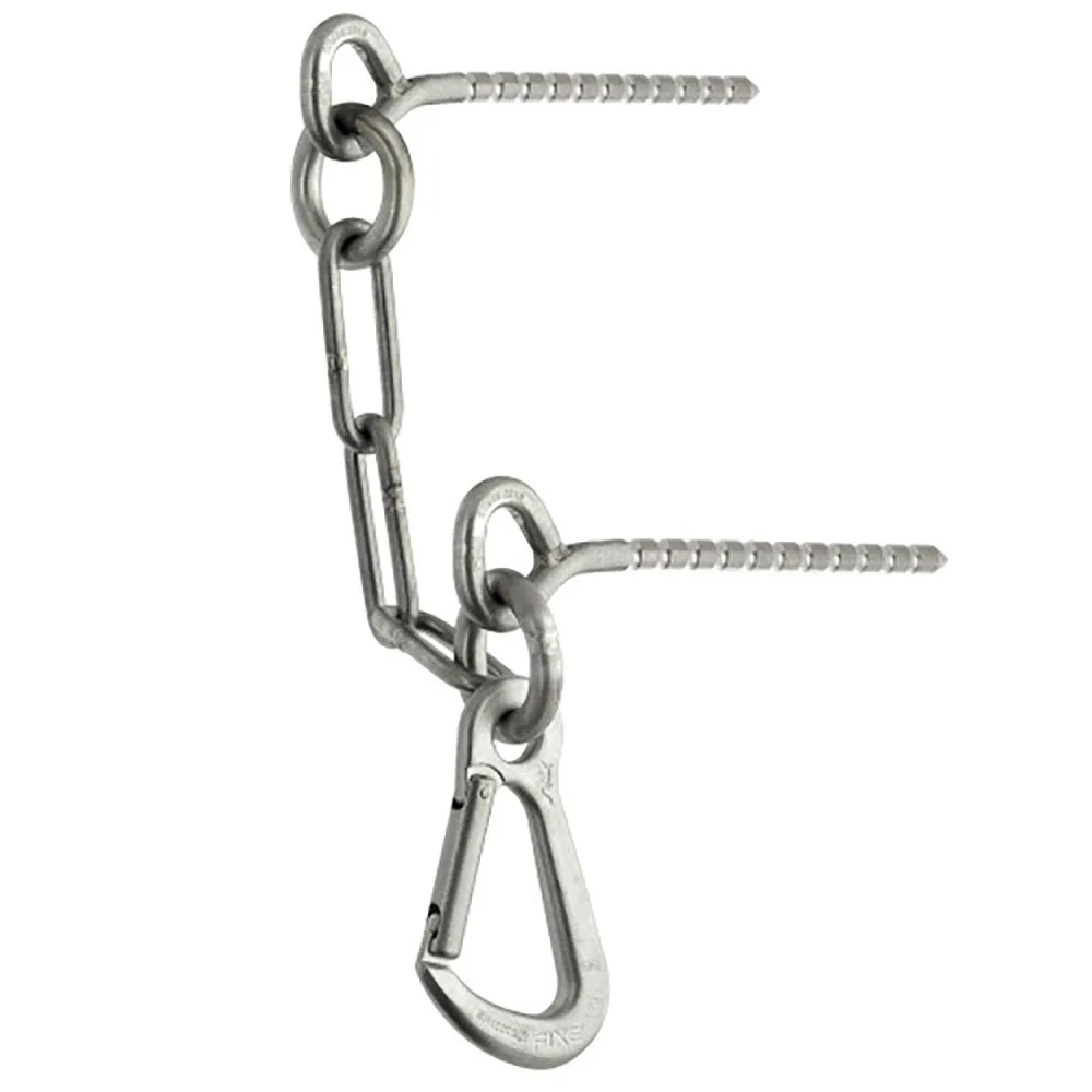 Fixe Climbing Gear D Long Tensor Draco Standplats, Silver, One Size Fixe Climbing Gear D Long Tensor Draco Standplats, Silver, One Size