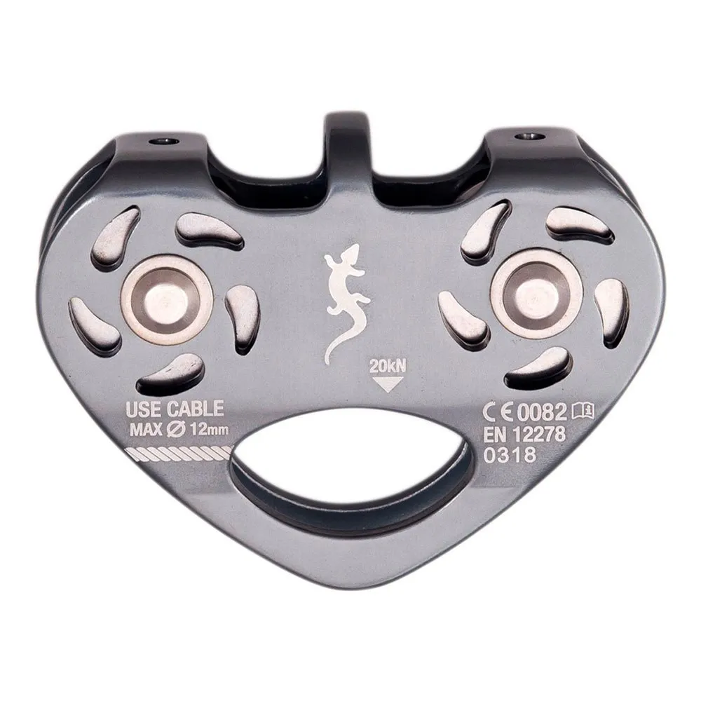 Fixe Climbing Gear Db2 Talja, Dark grey, One Size