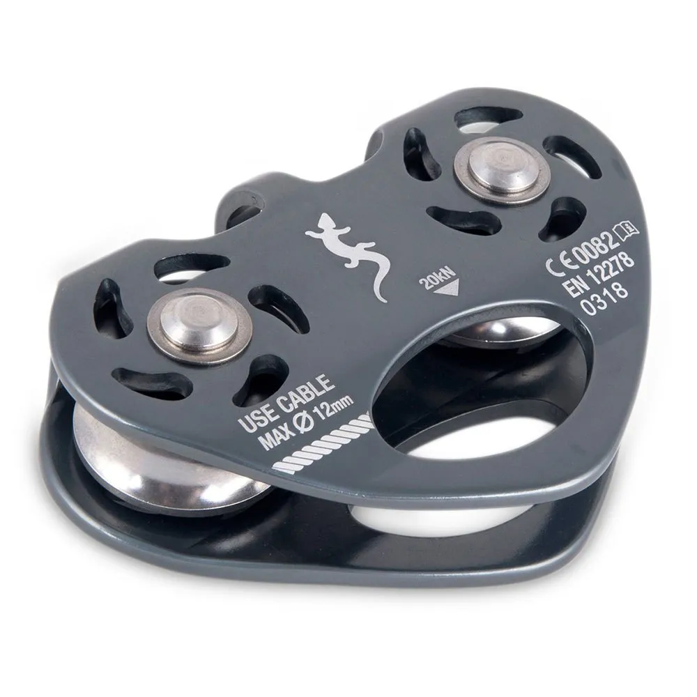 Fixe Climbing Gear Db2 Talja, Dark grey, One Size