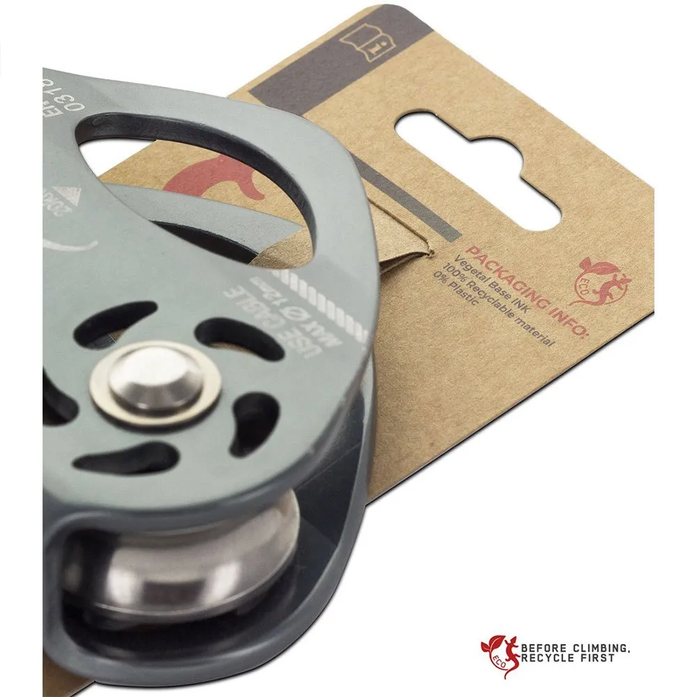 Fixe Climbing Gear Db2 Talja, Dark grey, One Size