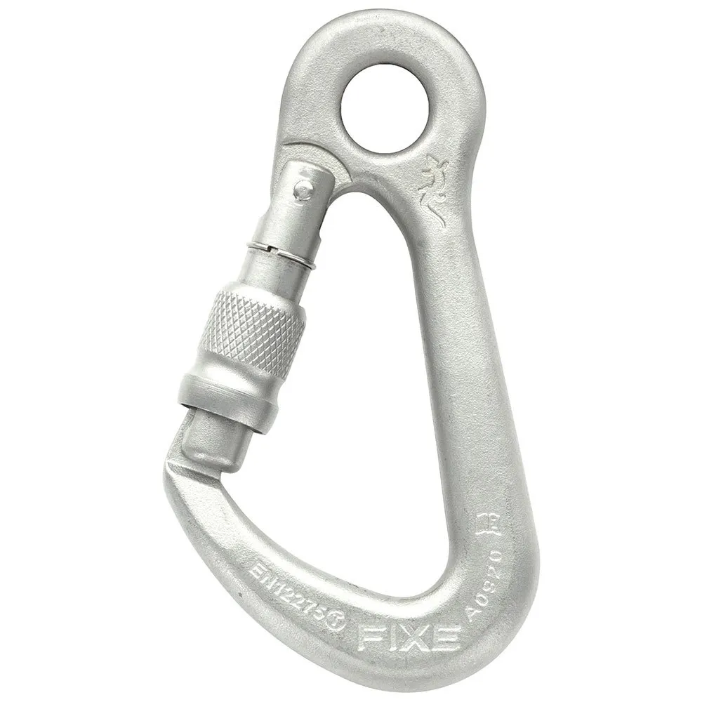 Fixe Climbing Gear Draco Seguretat 316l Karabinkrok, Steel, One Size Fixe Climbing Gear Draco Seguretat 316l Karabinkrok, Steel, One Size