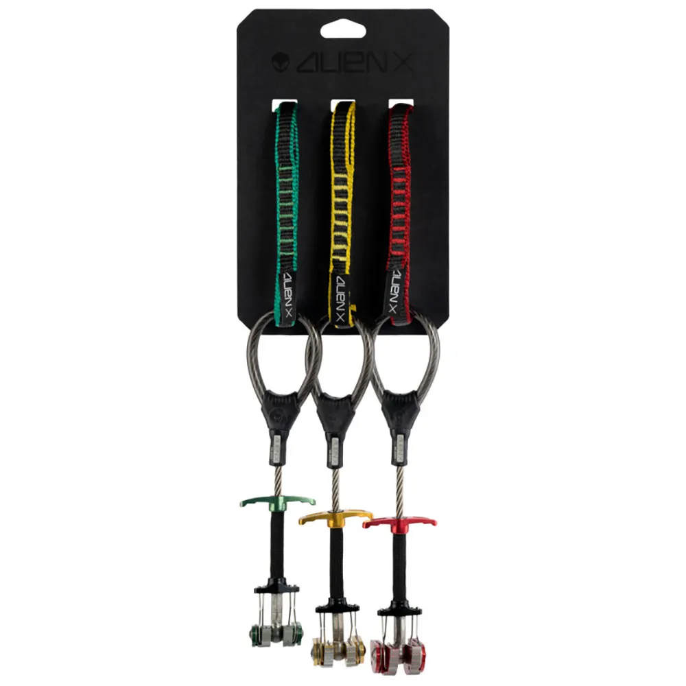 Fixe Climbing Gear F62200 Alien X Equinox Vänset, Green / yellow / red