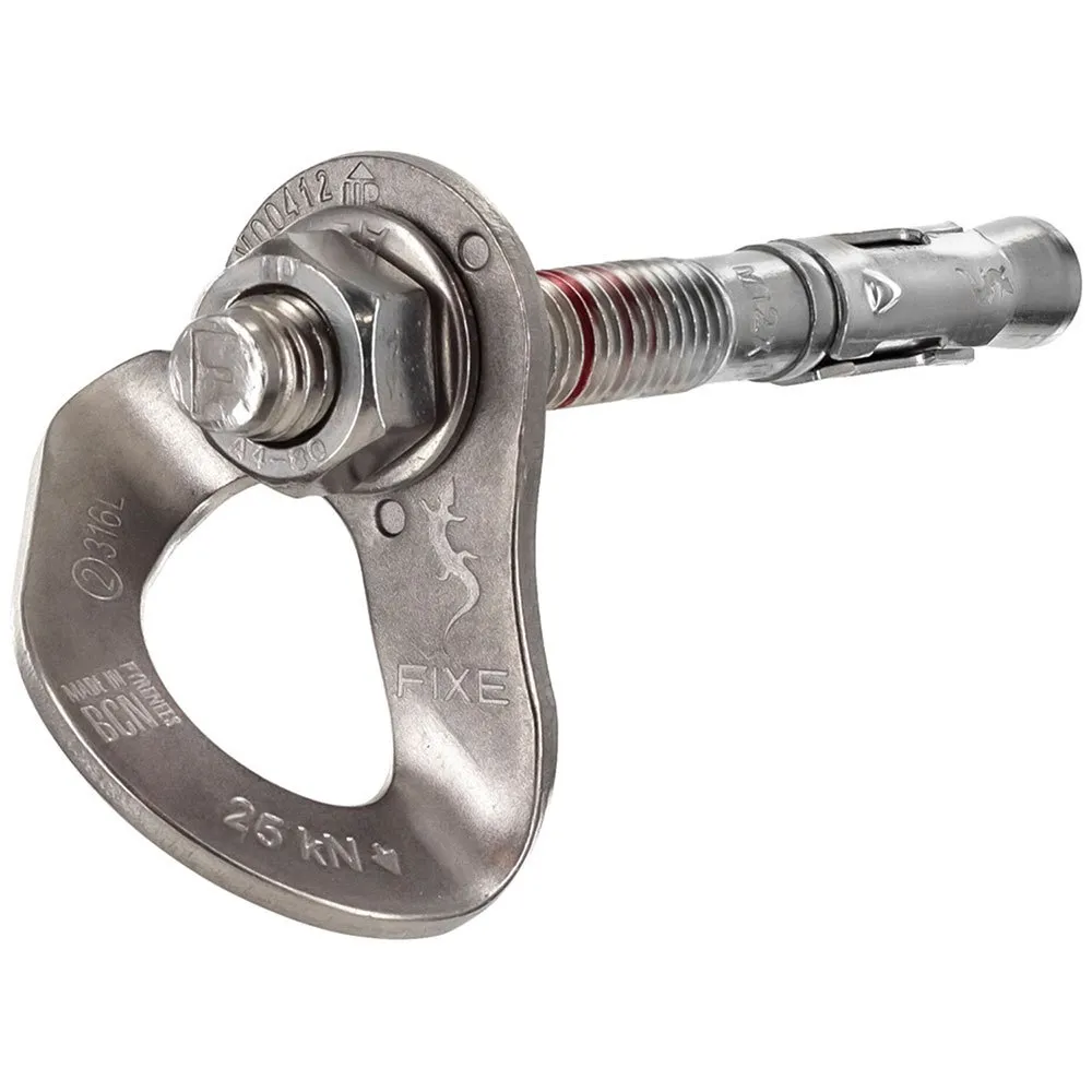 Fixe Climbing Gear Fixe 1 316l M12+parabolt 316l M12x110 Mm Pack Ankarplatta 100 Enheter, Steel, One Size
