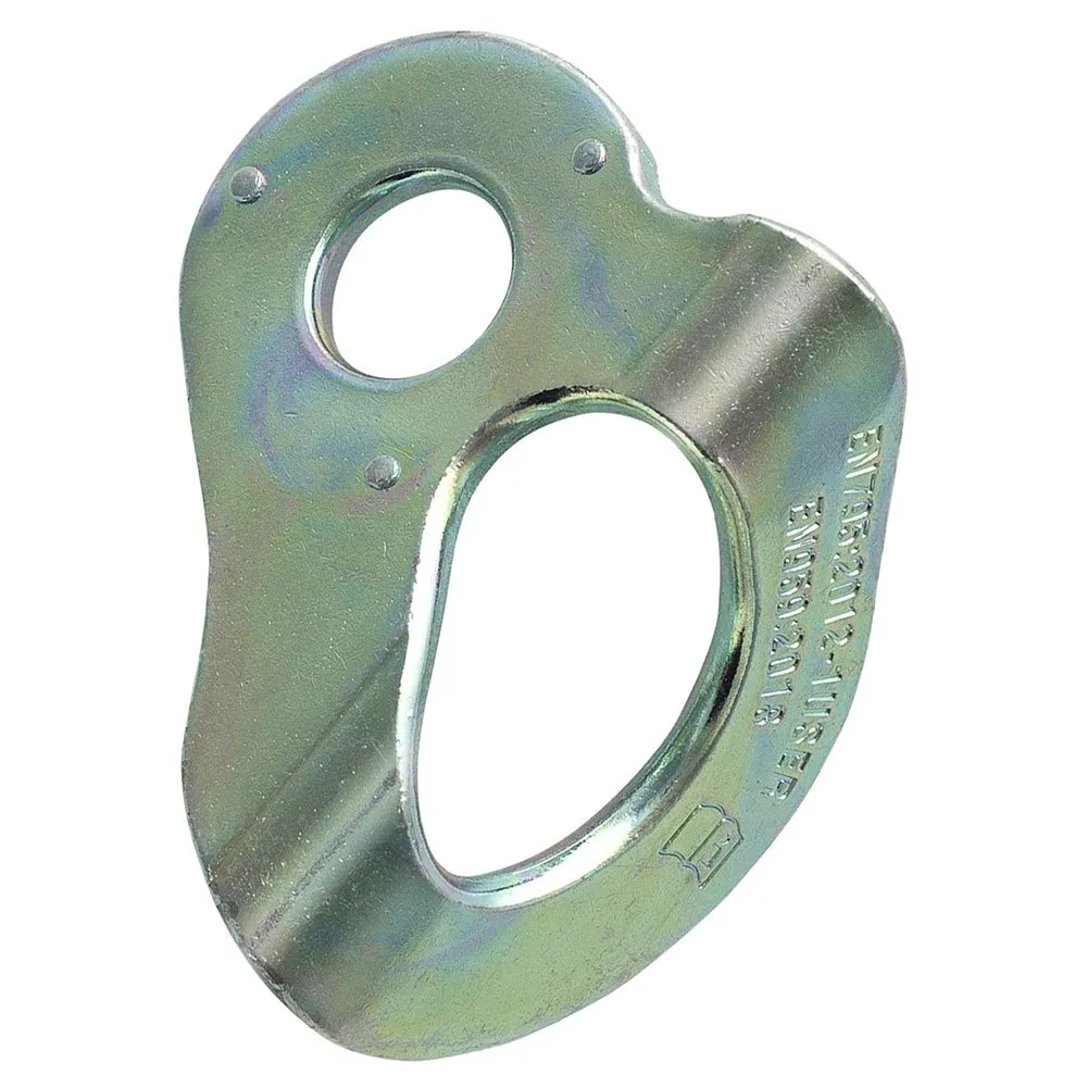 Fixe Climbing Gear Fixe 1 Hanger Stainless Steel M12 Ankarplatta 100 Enheter, Silver, One Size