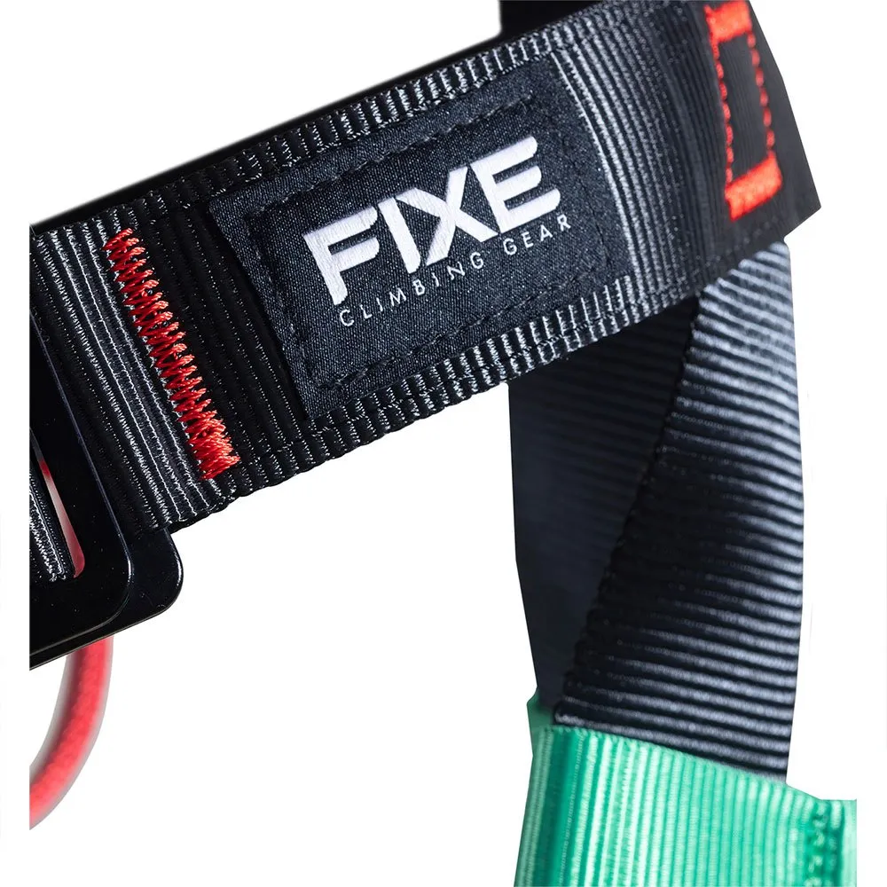 Fixe Climbing Gear Linus Sele, Black / turquoise / red, One Size