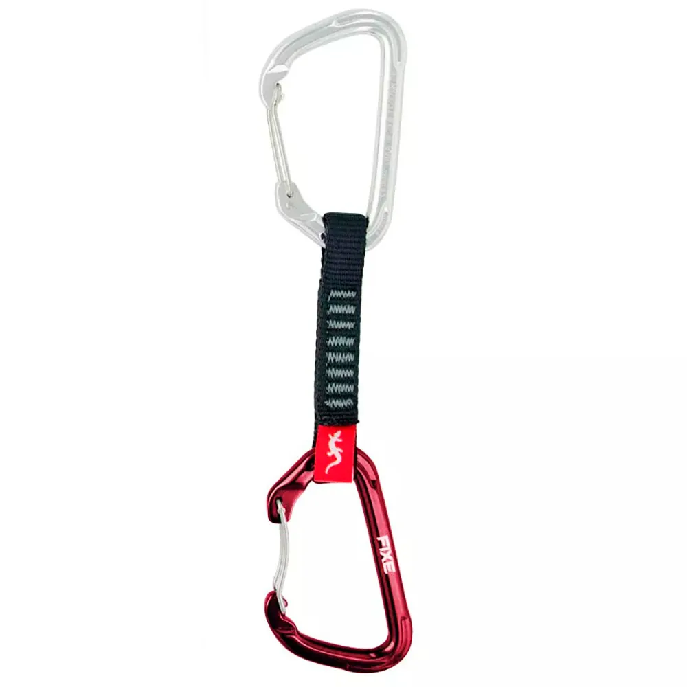 Fixe Climbing Gear Pack 4 Rock Quickdraw, Black 1, 12cm Fixe Climbing Gear Pack 4 Rock Quickdraw, Black 1, 12cm