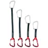 Fixe Climbing Gear Pack 4 Rock Quickdraw, Black 1, 12cm