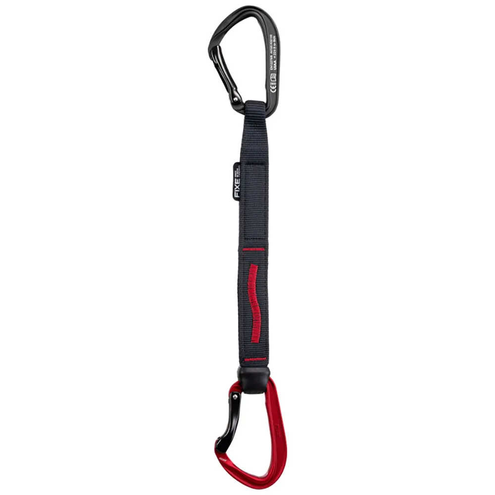 Fixe Climbing Gear Q33700 Picot Quickdraw, Black / red, 24cm Fixe Climbing Gear Q33700 Picot Quickdraw, Black / red, 24cm