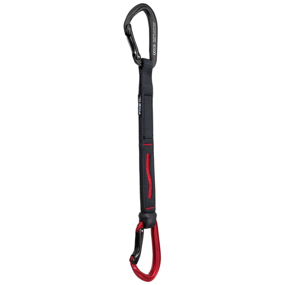 Fixe Climbing Gear Q33700 Picot Quickdraw, Black / red, 24cm Fixe Climbing Gear Q33700 Picot Quickdraw, Black / red, 24cm