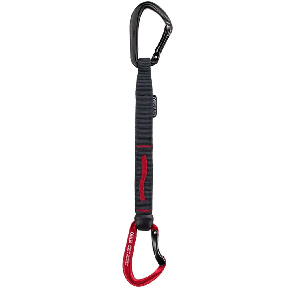 Fixe Climbing Gear Q33700 Picot Quickdraw, Black / red, 24cm Fixe Climbing Gear Q33700 Picot Quickdraw, Black / red, 24cm