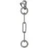 Fixe Climbing Gear Type C Chain M10 316l Ankare, Silver, One Size
