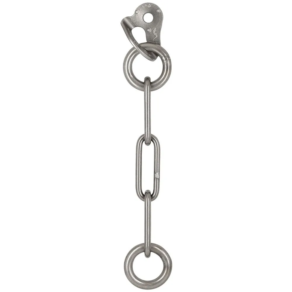 Fixe Climbing Gear Type C Chain M12 316l Ankare, Silver, One Size