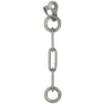 Fixe Climbing Gear Type C Chain M12 316l Ankare, Silver, One Size