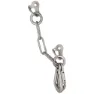 Fixe Climbing Gear Type D 2 Draco M12 316l Ankare, Silver, One Size
