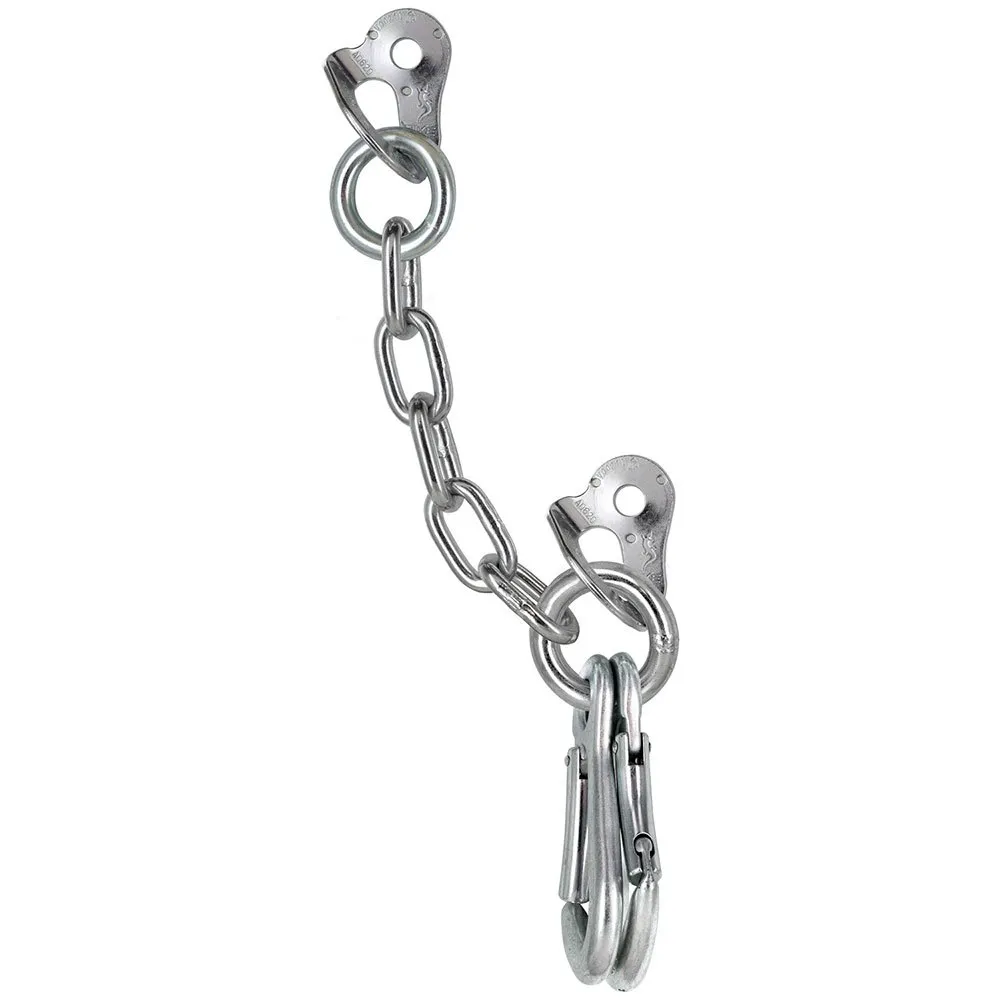 Fixe Climbing Gear Type D 2 Draco Stainless Steel M12 Ankare, Silver, One Size