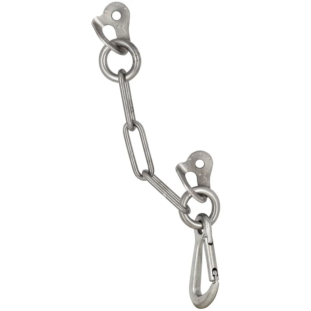 Fixe Climbing Gear Type D Draco M10 316l Ankare, Silver, One Size
