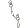 Fixe Climbing Gear Type D Draco M10 316l Ankare, Silver, One Size