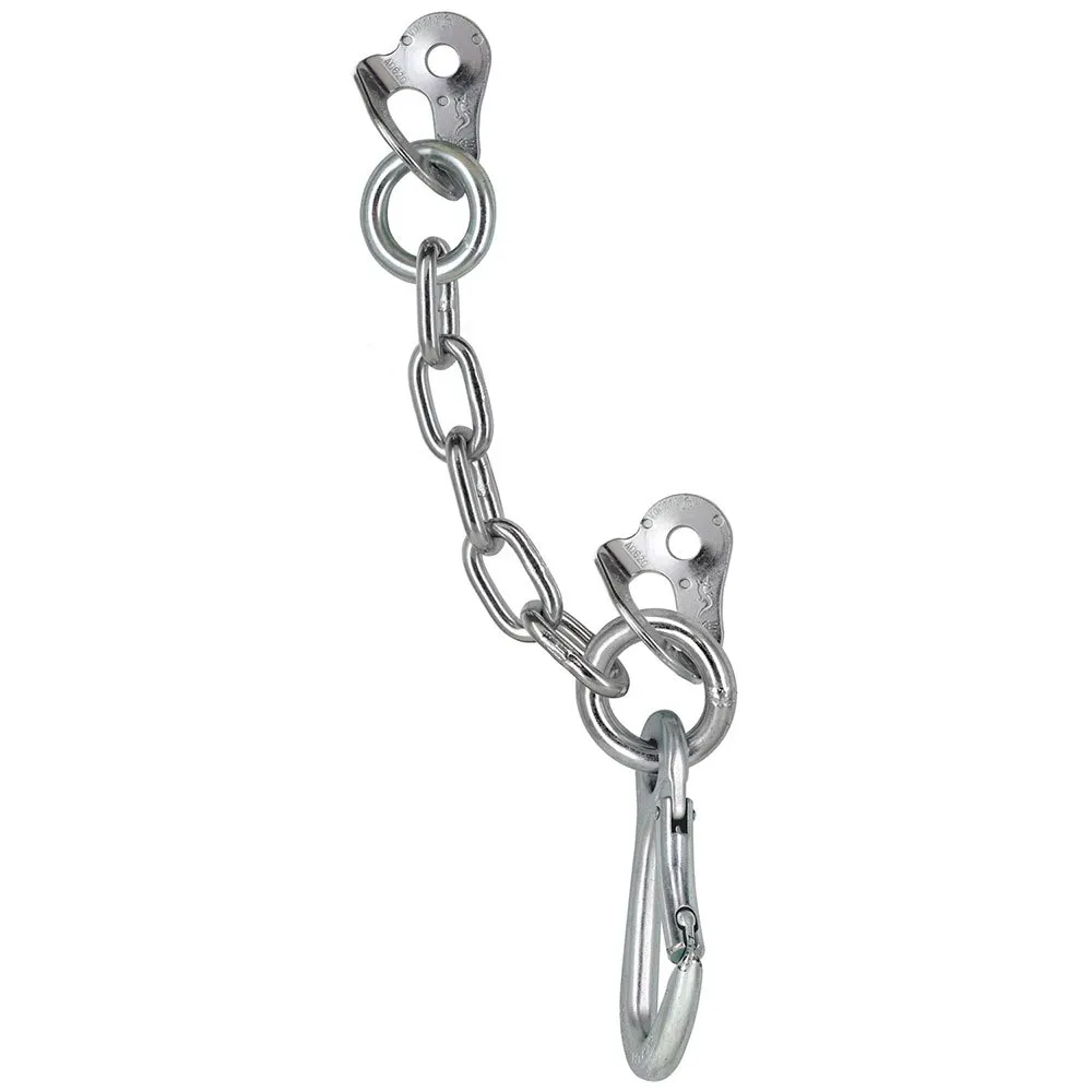 Fixe Climbing Gear Type D Draco Stainless Steel M10 Ankare, Silver, One Size