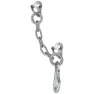 Fixe Climbing Gear Type D Draco Stainless Steel M10 Ankare, Silver, One Size