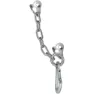 Fixe Climbing Gear Type D Draco Stainless Steel M12 Ankare, Silver, One Size