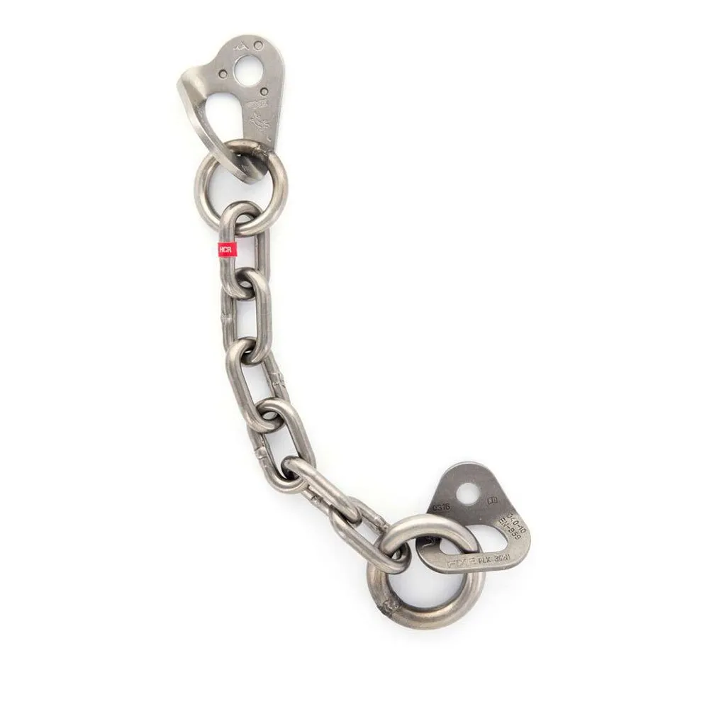Fixe Climbing Gear Type D M10 316l Ankare, Silver, One Size