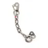 Fixe Climbing Gear Type D M10 316l Ankare, Silver, One Size