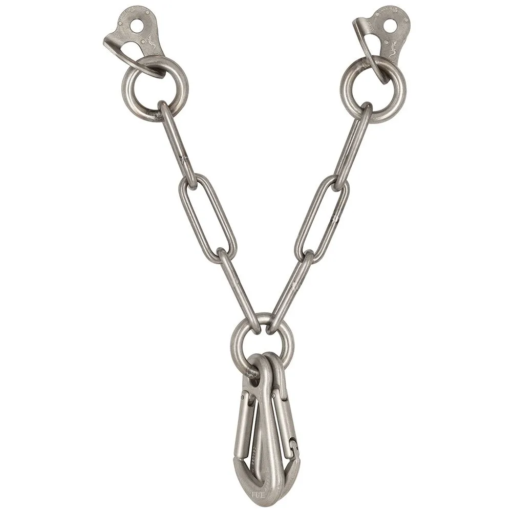 Fixe Climbing Gear Type V 2 Draco M12 316l Ankare, Silver, One Size