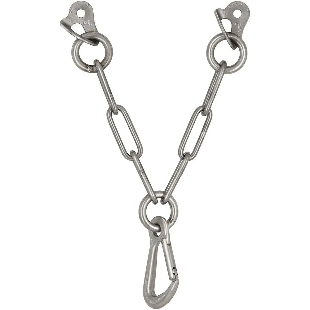 Fixe Climbing Gear Type V Draco M12 316l Ankare, Silver, One Size
