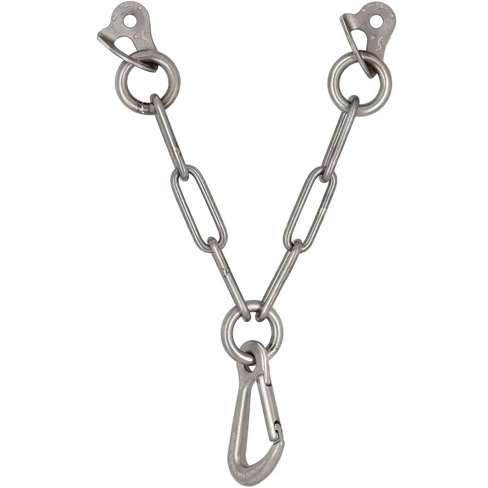 Fixe Climbing Gear Type V Draco M12 316l Ankare, Silver, One Size