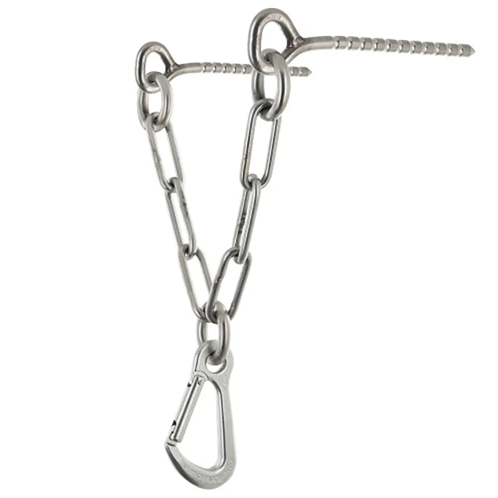 Fixe Climbing Gear V Long Tensor Draco Ankare, Silver, One Size