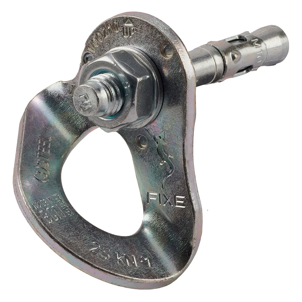 Fixe Climbing Gear V22210-k100 M10 Expansion Bolt+fixe 1 M10 Ankarplatta 100 Enheter, Ecotri, 70mm