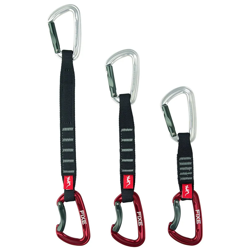 Fixe Climbing Gear Wide Orion-m+f Quickdraw, Black, 12cm