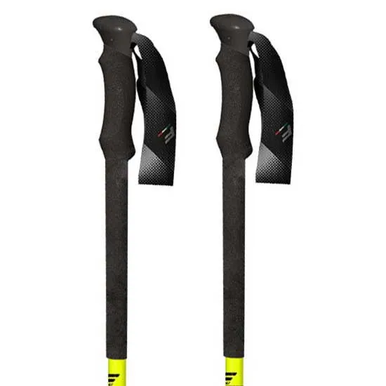 Fizan Aria Stavar, Black / yellow, 102-145cm