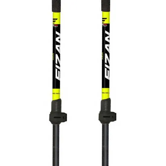 Fizan Aria Stavar, Black / yellow, 102-145cm