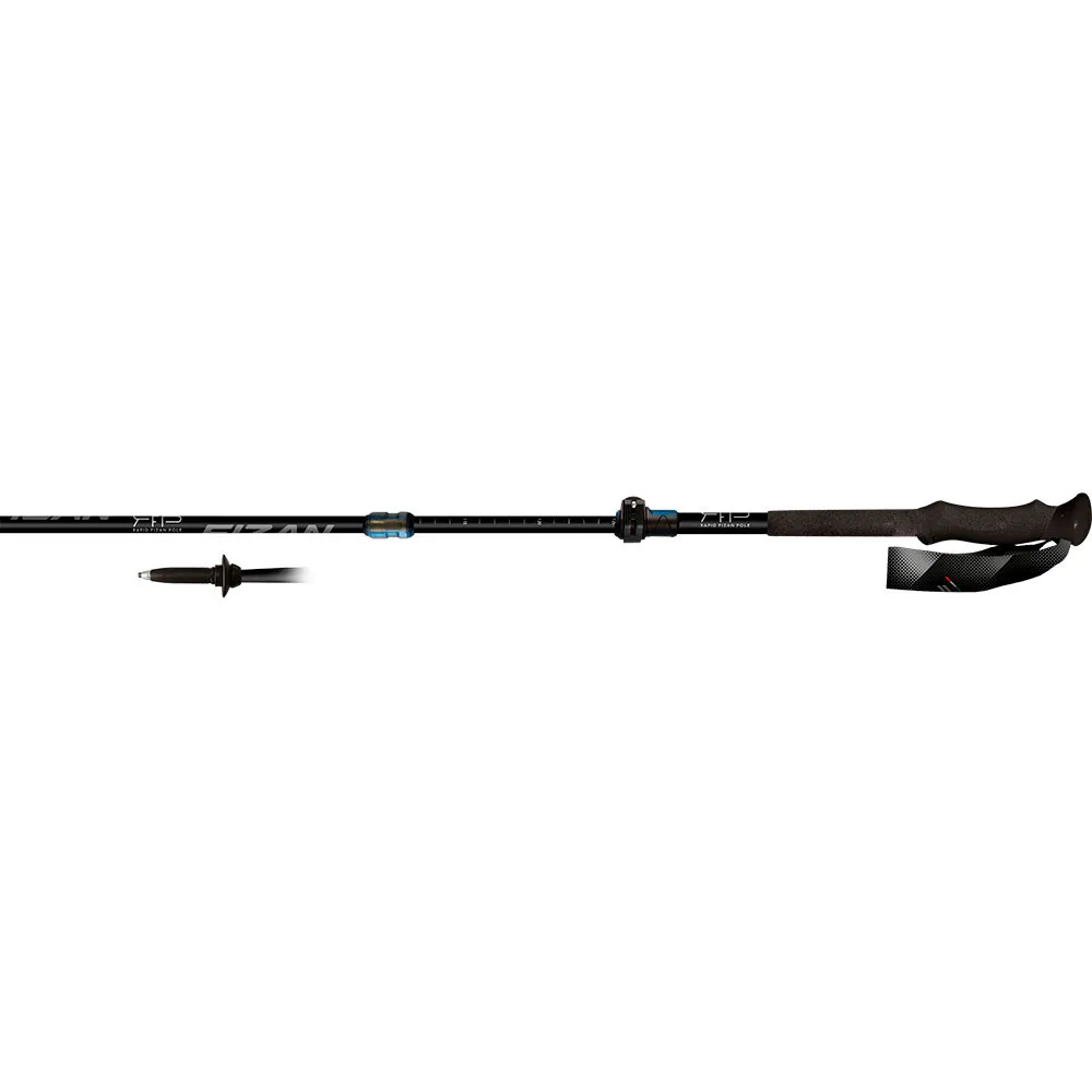 Fizan Rfp Stavar, Black, 110-135cm