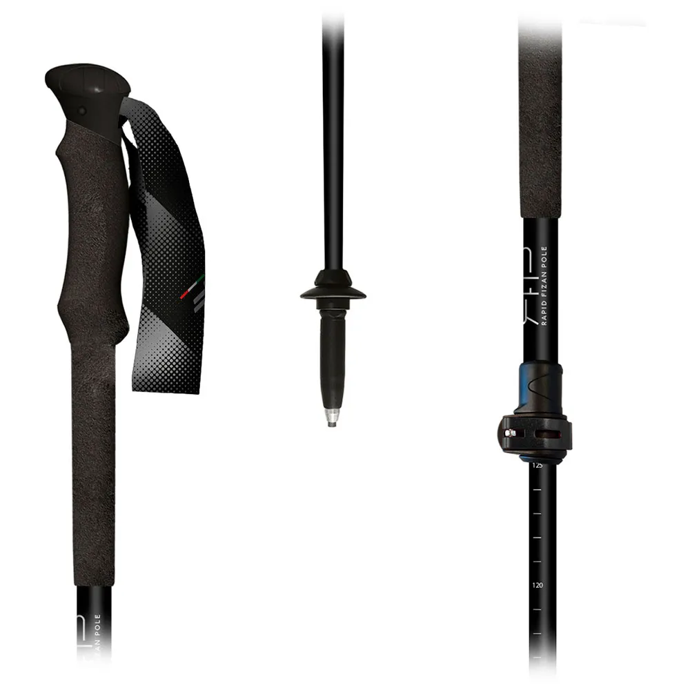 Fizan Rfp Stavar, Black, 110-135cm