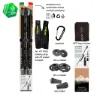 Fizan Rfp Trail Stavar, Black, 110-135cm