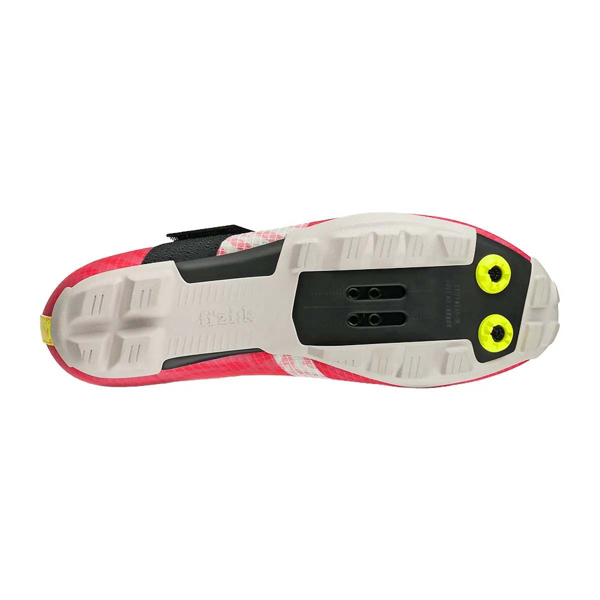 Fizik Gravel MTB Cycling Shoes Vento Ferox Carbon AMANI, Magenta/Lime