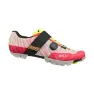 Fizik Gravel MTB Cycling Shoes Vento Ferox Carbon AMANI, Magenta/Lime