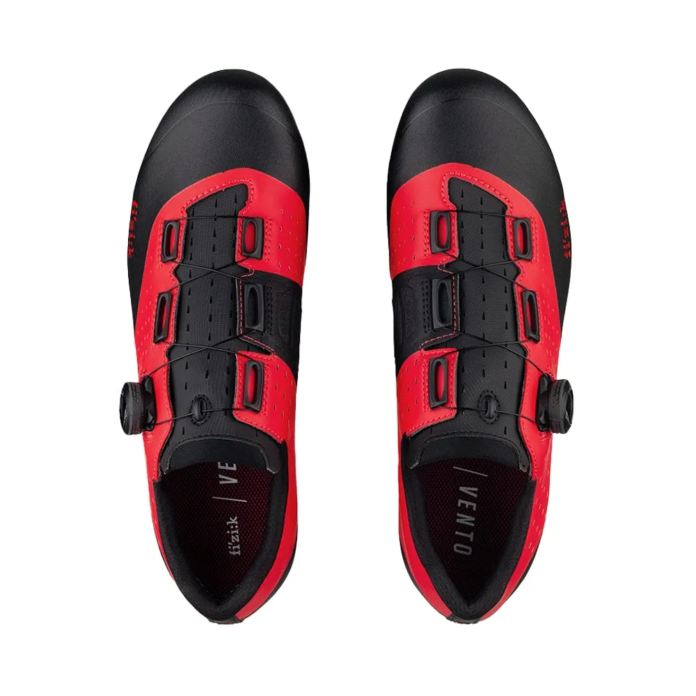 Fizik Gravel MTB Shoes X3 Vento Overcurve, Red/Black