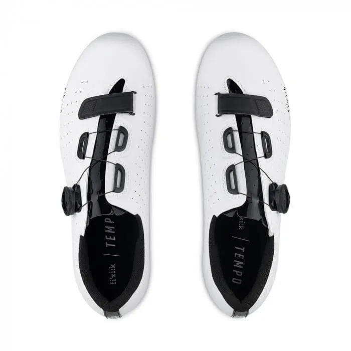 Fizik Road Cycling Shoes R5 Tempo Overcurve, White/black Fizik Road Cycling Shoes R5 Tempo Overcurve, White/black