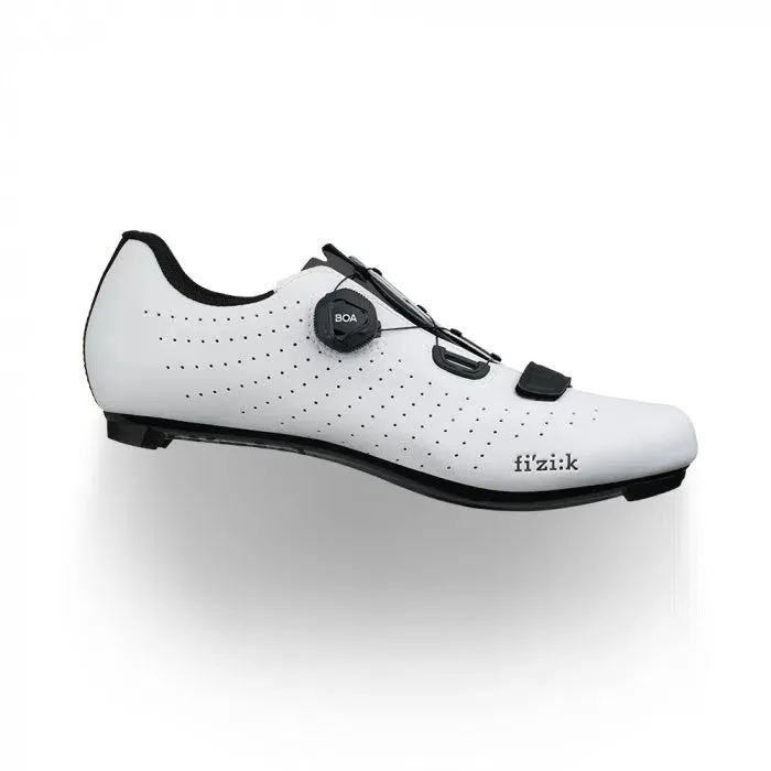 Fizik Road Cycling Shoes R5 Tempo Overcurve, White/black Fizik Road Cycling Shoes R5 Tempo Overcurve, White/black