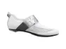 Fizik TRANSIRO HYDRA AEROWEAVE CARBON Cycling Shoes, White/Plata
