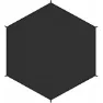 Fjällräven Dome 2 footprint, Black, One Size