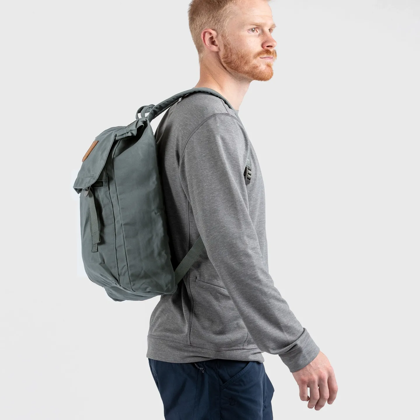 Fjällräven Foldsack No. 1 Ryggsäck, Grön Fjällräven Foldsack No. 1 Ryggsäck, Grön