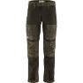 Fjällräven Men's Värmland Wool Trousers, Dark olive-dark olive camo