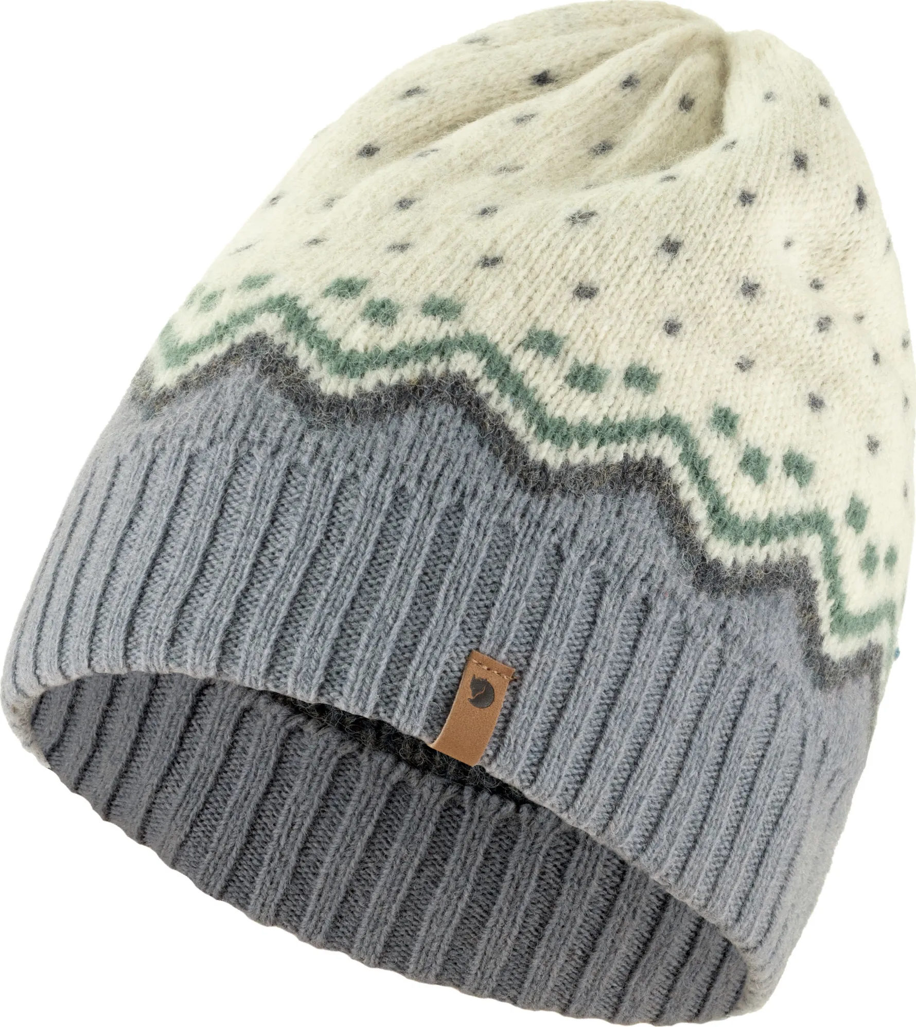 Fjällräven Övik Knit Hat, Chalk White