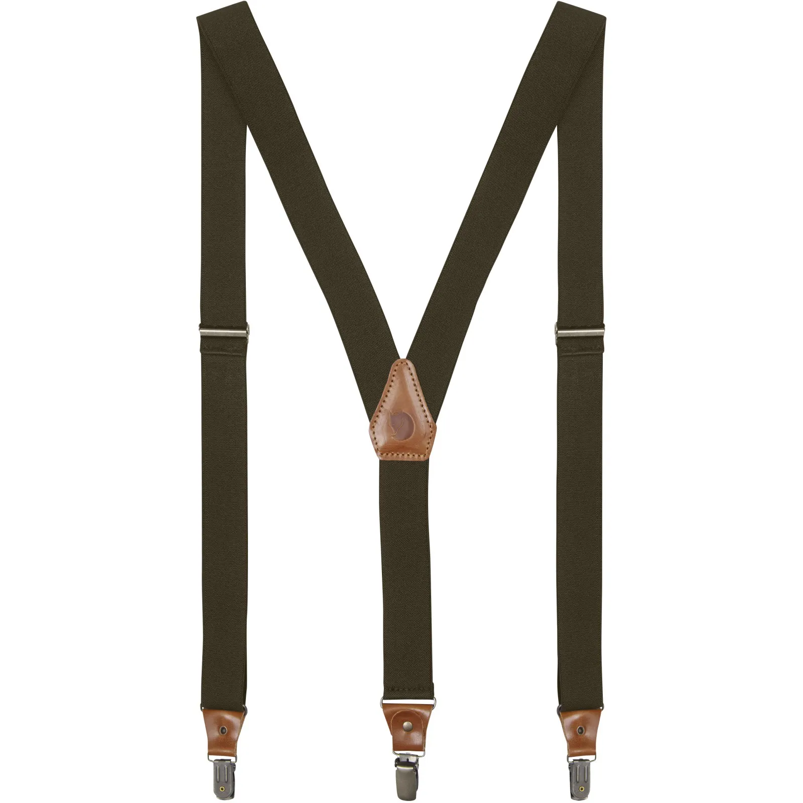 Fjällräven Singi Clip Suspenders, Dark olive, 85cm
